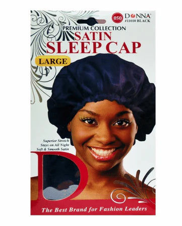 DONNA SATIN SLEEP CAP