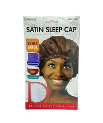 DONNA SATIN SLEEP CAP