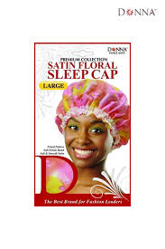 DONNA SATIN SLEEP CAP