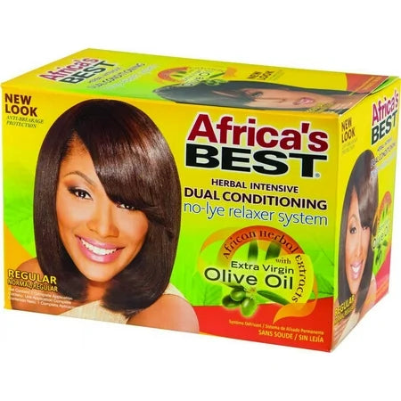 AFRICAN BEST RELAXER KIT-REG KIT REGULAR