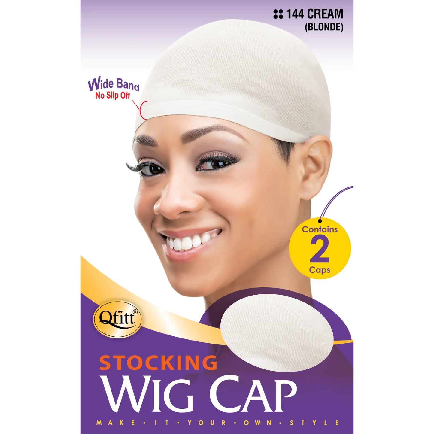 QFITT STOCKING WIG CAP 144