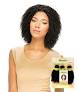 SENSATIONNEL PERUVIAN  HUMAN HAIR CORK SCREW 3PCS NATURAL 10''