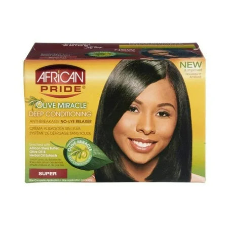 AFRICAN PRIDE N-LYE RELAXER KIT SUPER