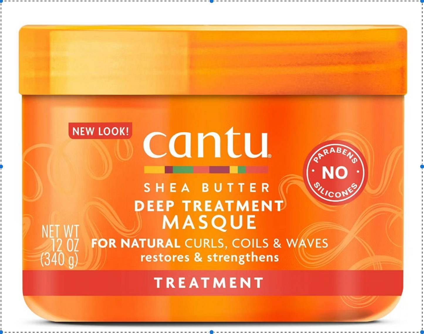 CANTU DEEP SHEA BUTTERTREAMENT CONDITIONING MASQUE 12 OZ