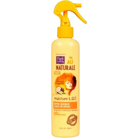 DARK & LOVELY AU NATURALE SUPER QUENCH LEAVE-IN SPRAY 8 OZ