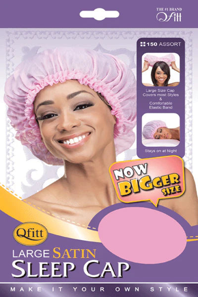 FITT SATIN SLEEP CAP LARGE # 150