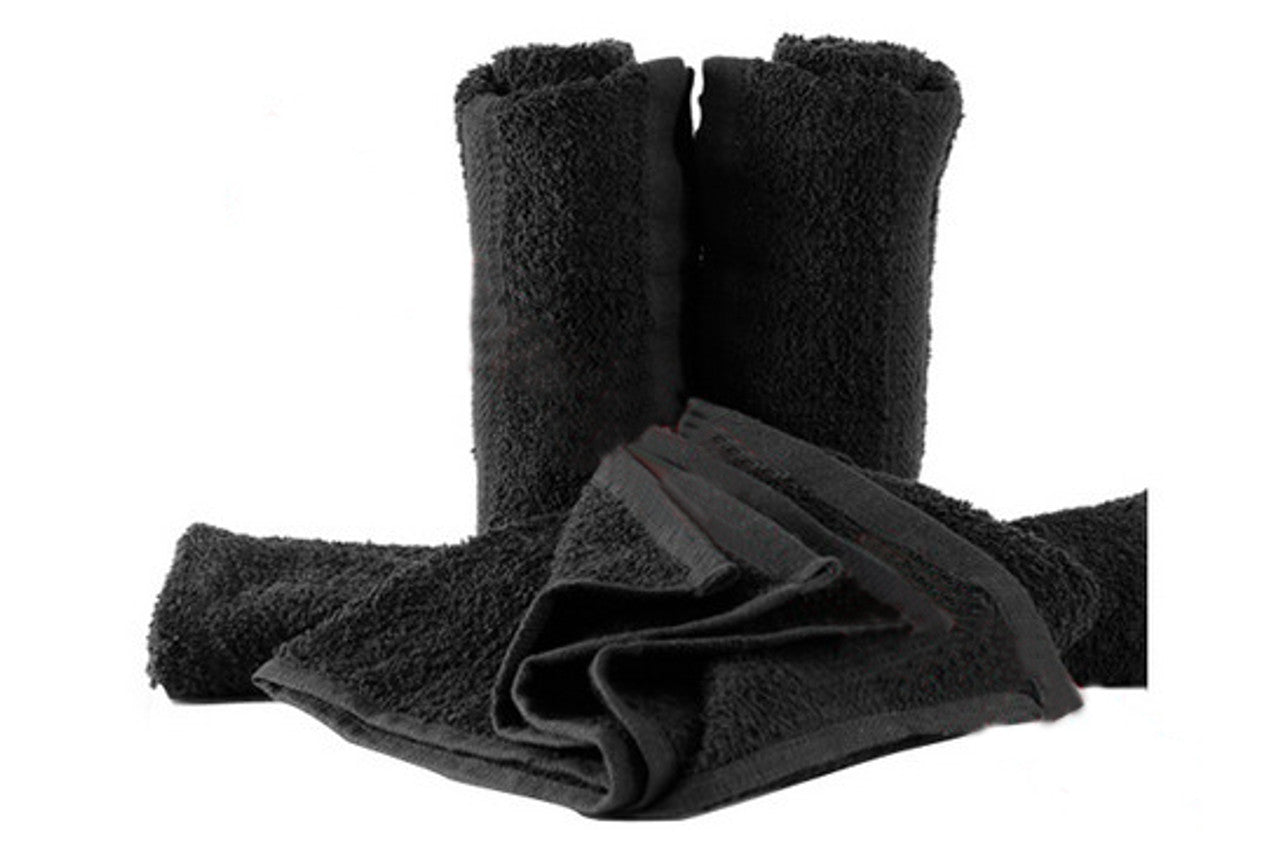 MAGNA PLUS BLACK TOWELS