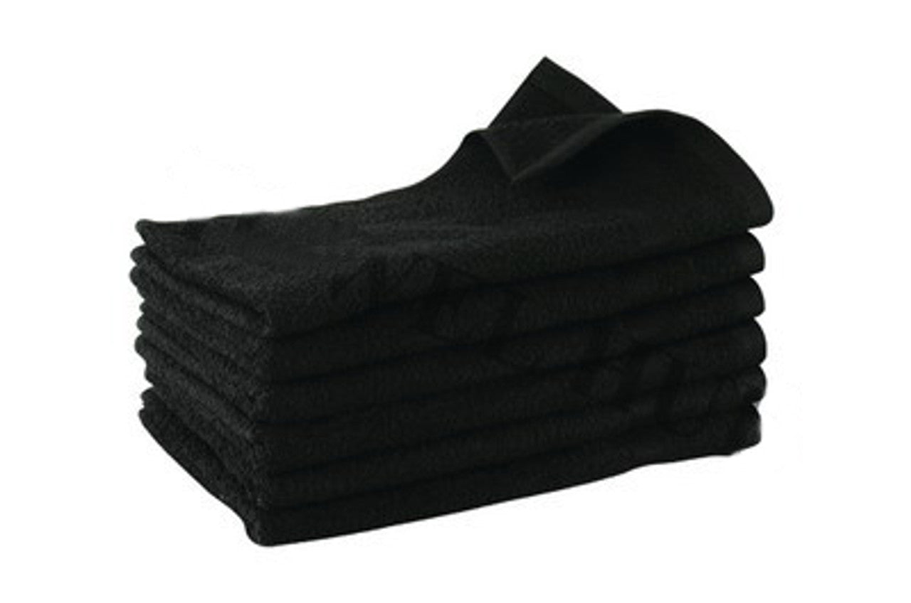 MAGNA PLUS BLACK TOWELS