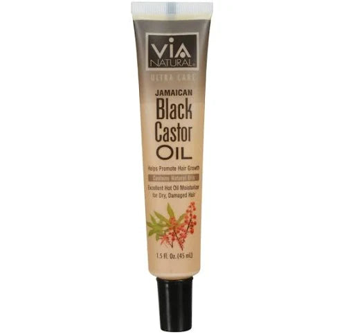 VIA BLACK CASTOR OIL 1.3OZ