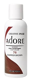 ADORE RINSE HAIR COLOR COPPER BROWN #76 4OZ