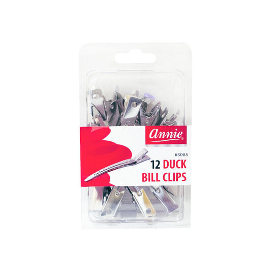 ANNIE 12 DUCK BILL CLIPS #3085