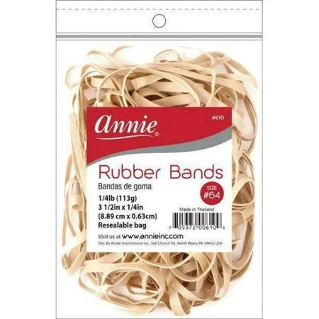ANNIE RUBBER BANDS #64 LARGE