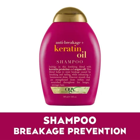 OGX KERATIN OIL SHAMPOO 13OZ