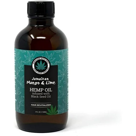 JAMAICAN BLACK CASTOR HEMP OIL WITH BLACK SEED 4OZ