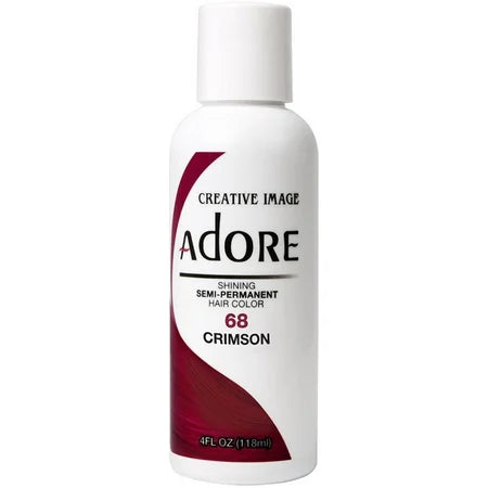 ADORE RINSE HAIR COLOR CRIMSON #68 4OZ