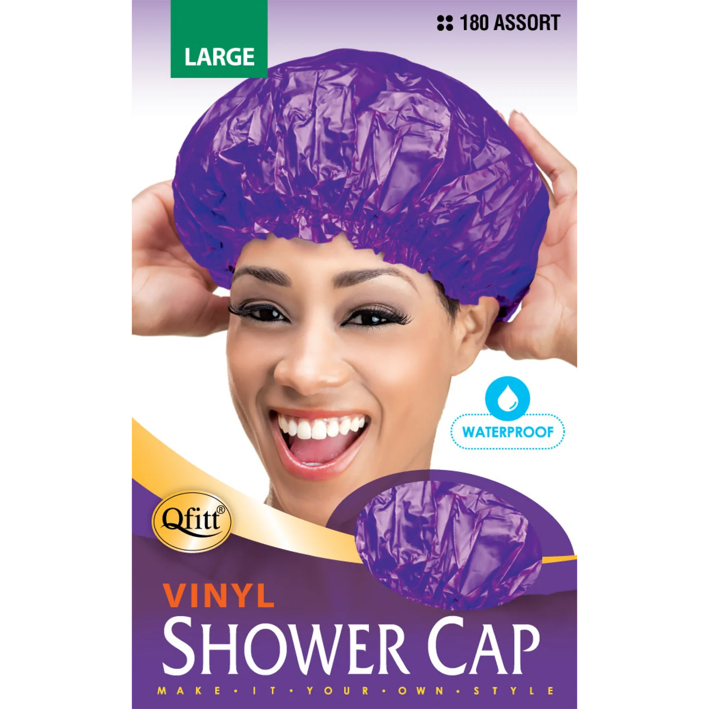 FITT VINYL SHOWER CAP LARGE