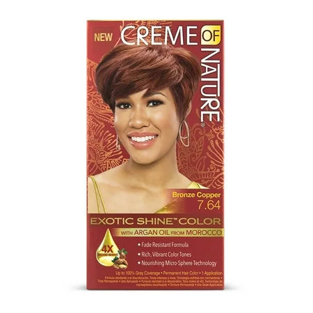 CREME OF NATURE HAIR COLORS 6.4 BRZ COP