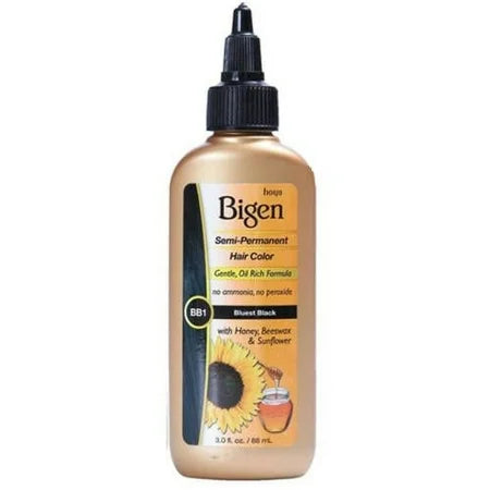 BIGEN SEM-I PERMANENT COLOR BLUE BLACK 3OZ