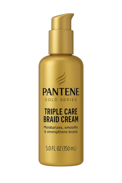 PANTENE GOLD  SERIES TRIPLE CARE BRAID CREAM 5OZ