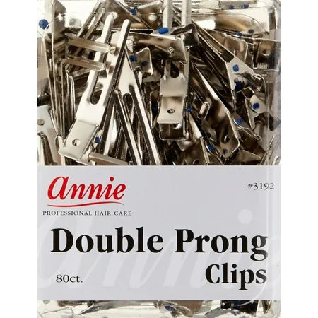 ANNIE 80 DOUBLE PRONG CLIPS 31