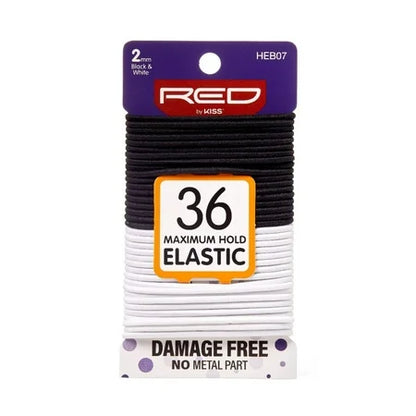 RED ELASTIC BANDS 36CT HEB07