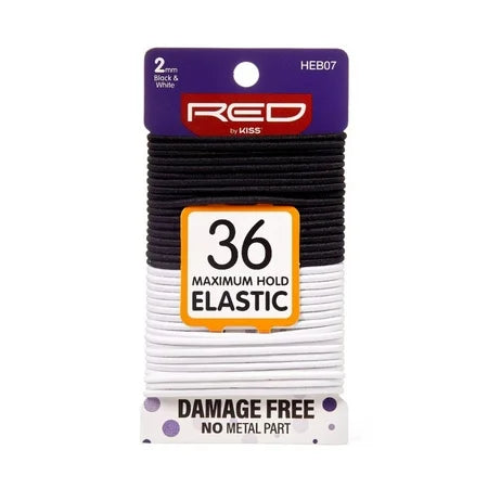 RED ELASTIC BANDS 36CT HEB07