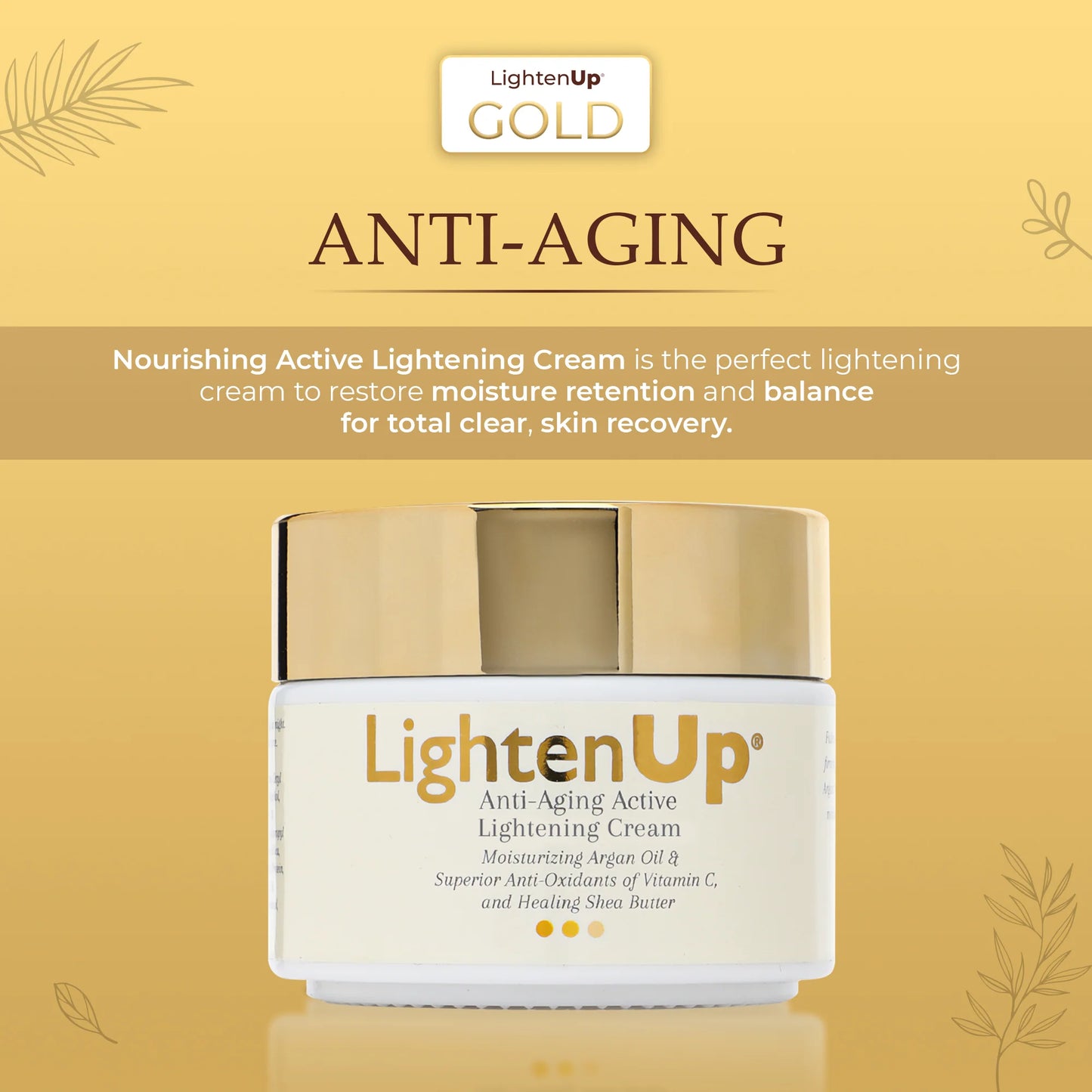 Omic LightenUp Anti-Aging Lightening Cream - 100ml