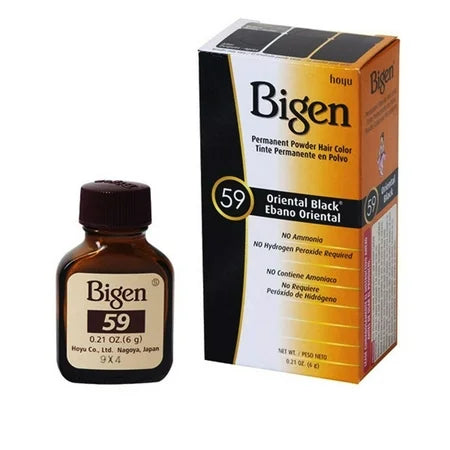 BGEN POWDER MAN HAIR COLOR #59 ORIENTAL BLACK 0.21OZ