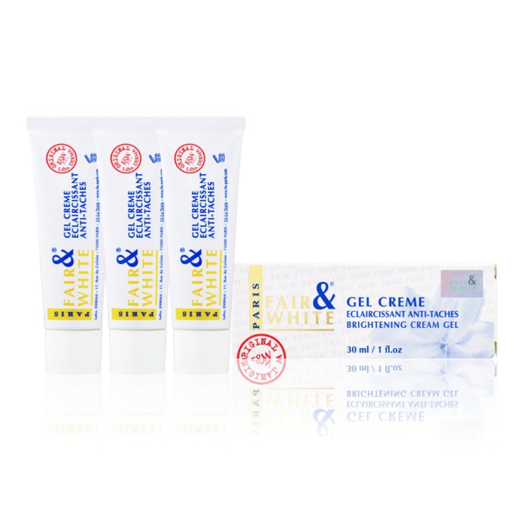 Fair & White Brightening Cream Gel - Pack of 3 | Original