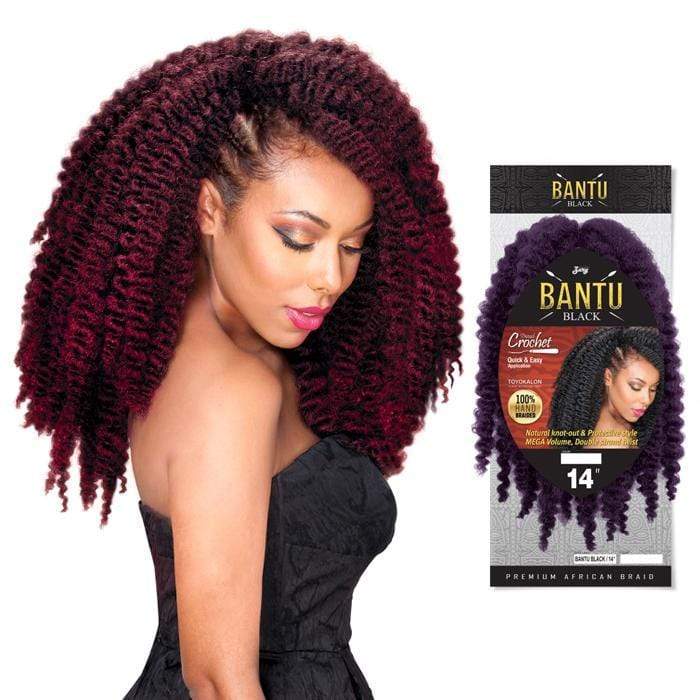 ZURY BANTU BLACK BRAID  14''