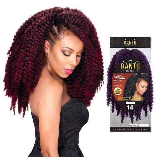 ZURY BANTU BLACK BRAID  14''