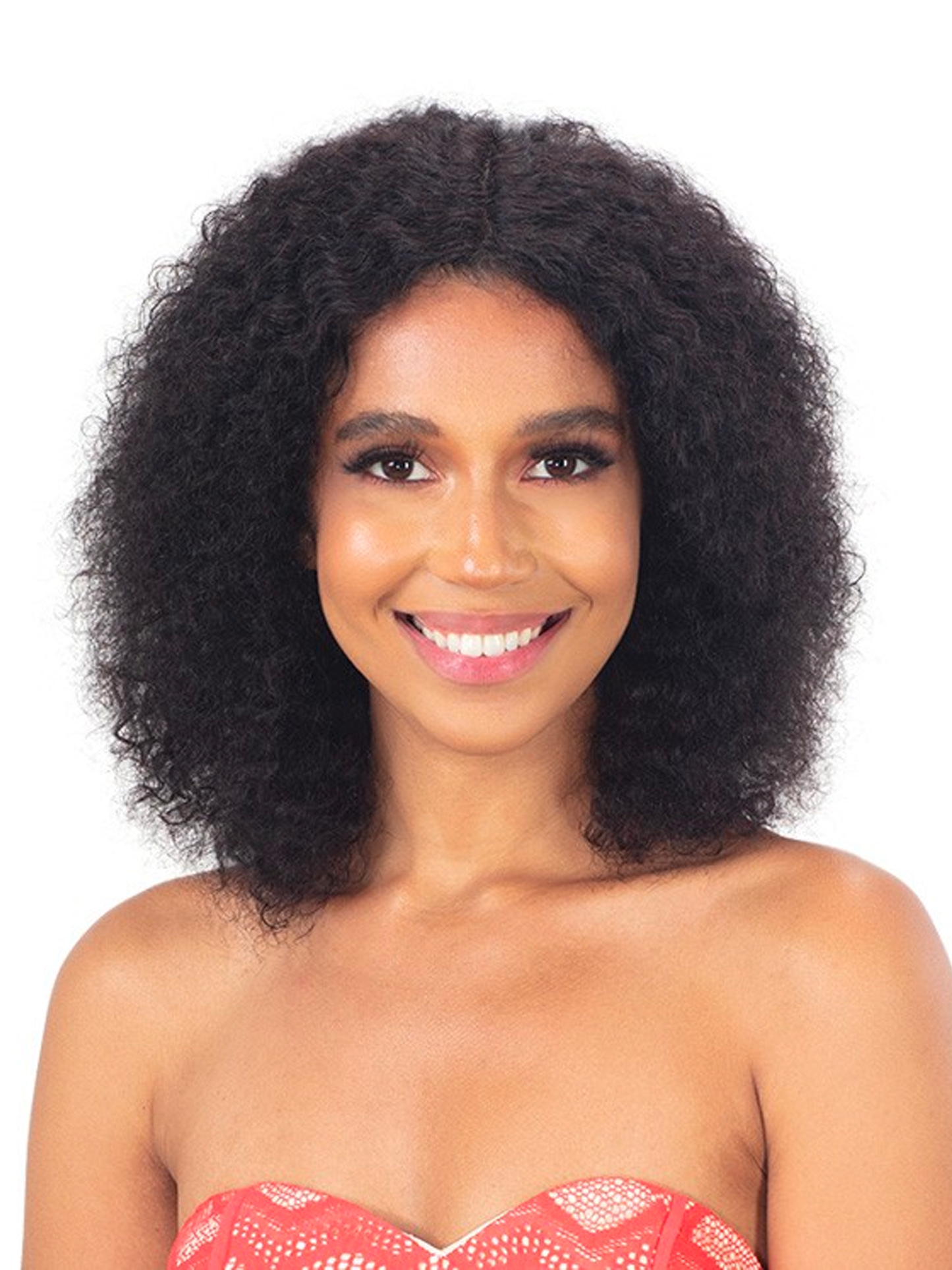 MODEL MODEL NUDE FRESH BOTANICAL WAVE WET & WAVY HUMAN HAIR WIG NATURAL