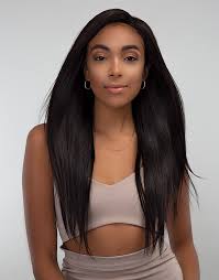 JANET MELT BLUE HD NATURAL STRAIGHT HUMAN HAIR 4 X 5 CLOSURE 14''16''18'' NATURAL WITH GLUE