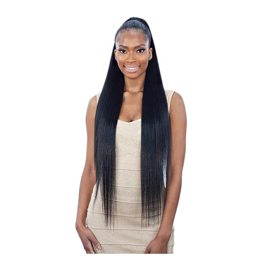 MODEL MODEL DRAWSTRING PONYTAIL SILKY STRAIGHT 32''