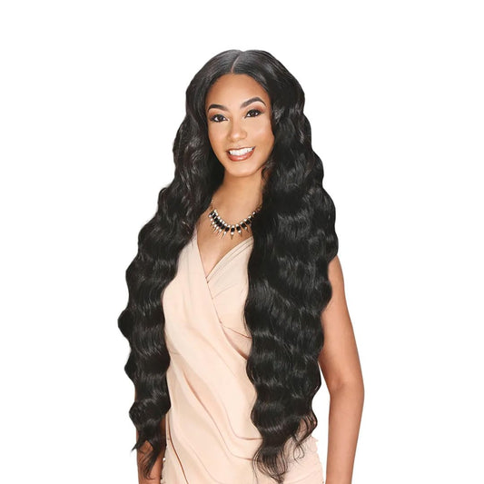 ZURY ONLY BRAZILIAN HUMAN HAIR OCEAN WAVE MULTI PACK NATURAL BLACK 12''14''16''