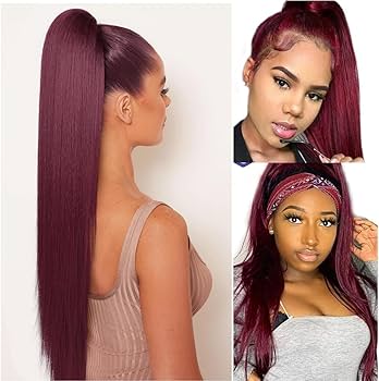 ZURY EZ WRAP PONYTAIL STRAIGHT