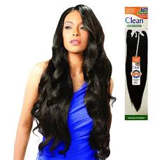 MODEL MODEL HUMAN HAIR CLEAN 3X-PRE-WASHED YAKY WEAVE'