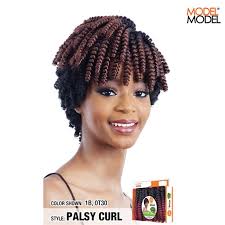 MODEL MODEL GLANCE BRAID PALSY CURL