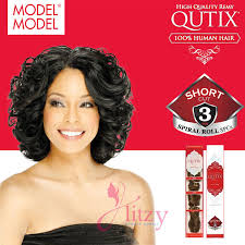 MODEL MODEL HUMAN HAIR QUTIX SPIRAL ROLL 3PCS