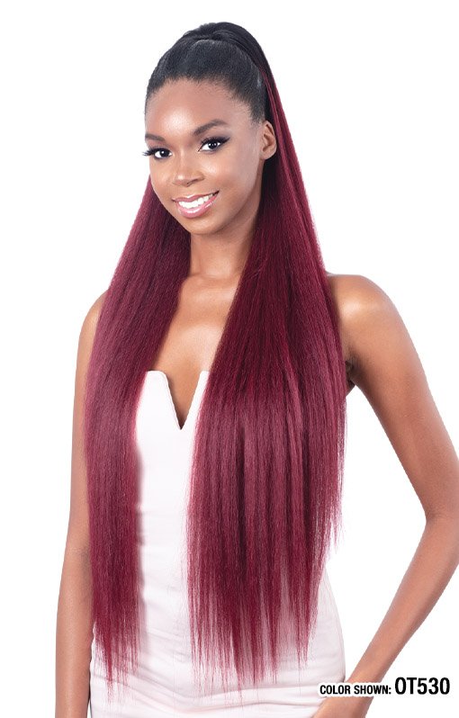 ZURY MISS V-DRAWSTRING BOHEMAIN PONYTAIL