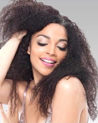 JANET BRAZILIAN REMY HUMAN HAIR  AFRO JERRY 3PCS