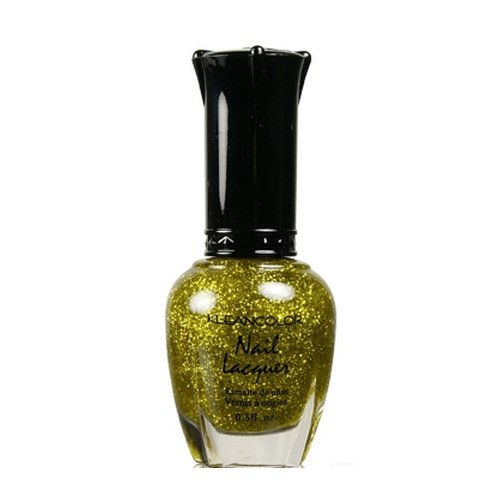 KLEANCOLOR NAIL LACQUER POLISH .5 OZ 26-GOLD SHIMMER