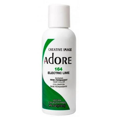 ADORE RINSE HAIR COLOR ELECTIRE LIME #164 4OZ