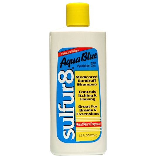 SULFUR 8 MEDICATED DANDRUFF SHAMPOO AQUA 7.5OZ