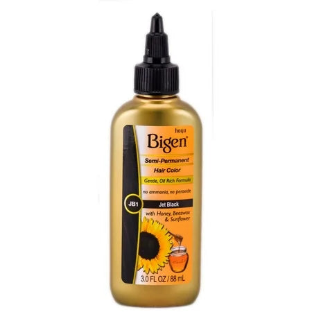 BIGEN SEM-I PERMANENT COLOR JET BLACK JB1 3OZ