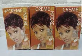 CREME OF NATURE  HAIR COLORS 4.7 W/BORDEA