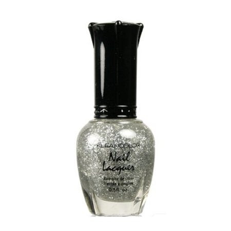 KLEANCOLOR NAIL LACQUER POLISH .5 OZ 27-SIVER GLITTER