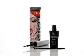 SANTEE EYELINER & LASH GLUE  2IN1