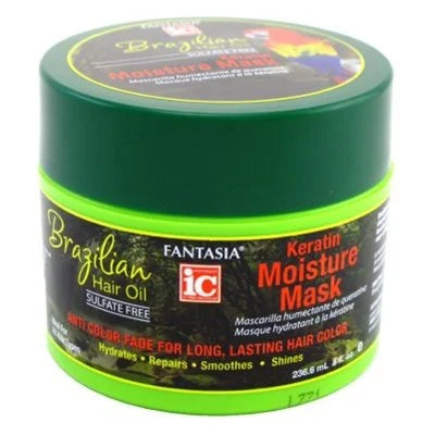 FANTASIA IC BRAZILIAN HEAT  OIL MOIST MASK 8OZ SULF FREE