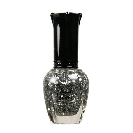 KLEANCOLOR NAIL LACQUER POLISH .5 OZ 28-CHUNKY SILVER